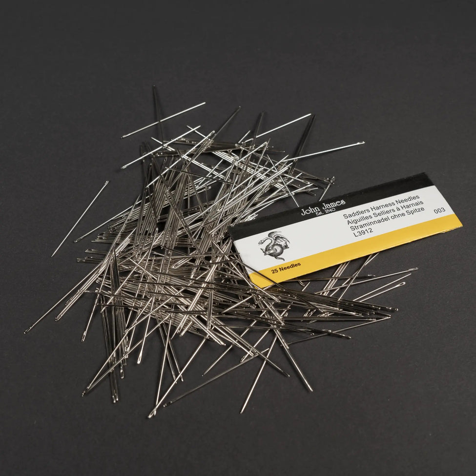 25 John James Saddlers Harness Needles
