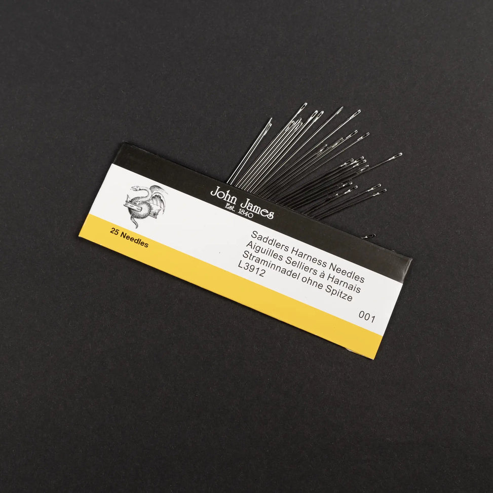 25 John James Saddlers Harness Needles 001