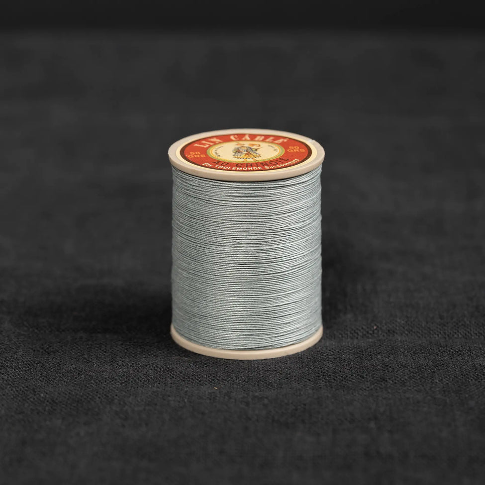 Fil Au Chinois #332 - 992 Mouse (0.77mm) Waxed Linen Thread  "Lin Cable" Made in France