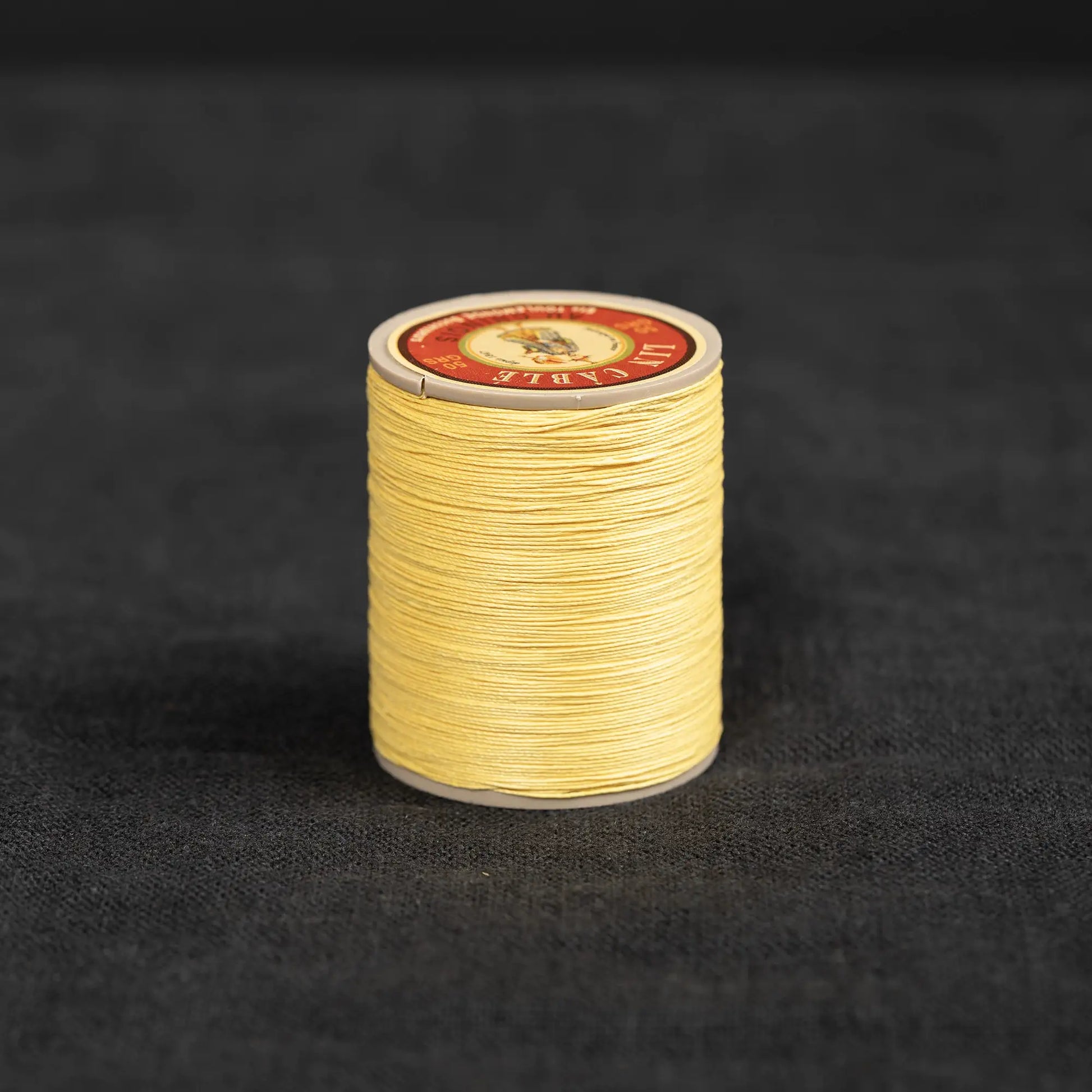 Fil Au Chinois #432 - 239 Chicklet (0.63mm) Waxed Linen Thread  "Lin Cable" Made in France