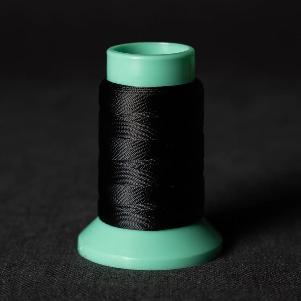 Vinymo MBT #5 - 3 Black ( 0.6 mm ) Polyester Thread Made in Japan